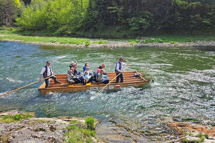 Full-Day Dunajec River Rafting Private Tour from Krakow
