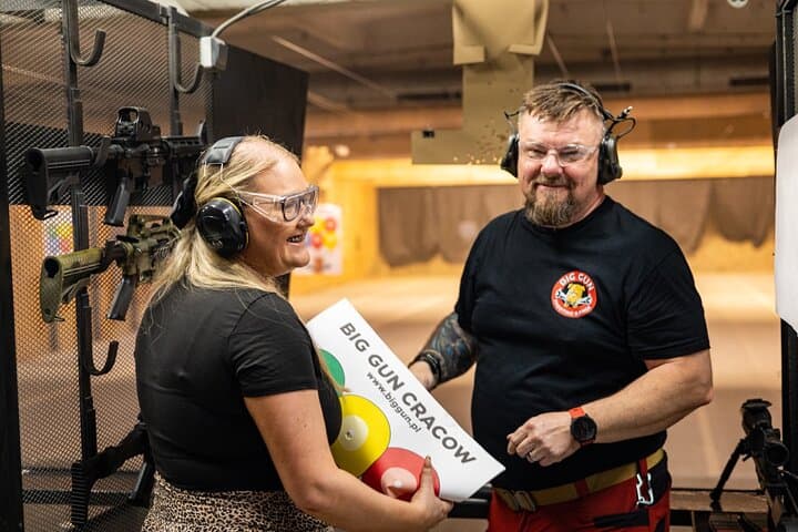 Krakow: Extreme Shooting Range with Hotel Pick-Up