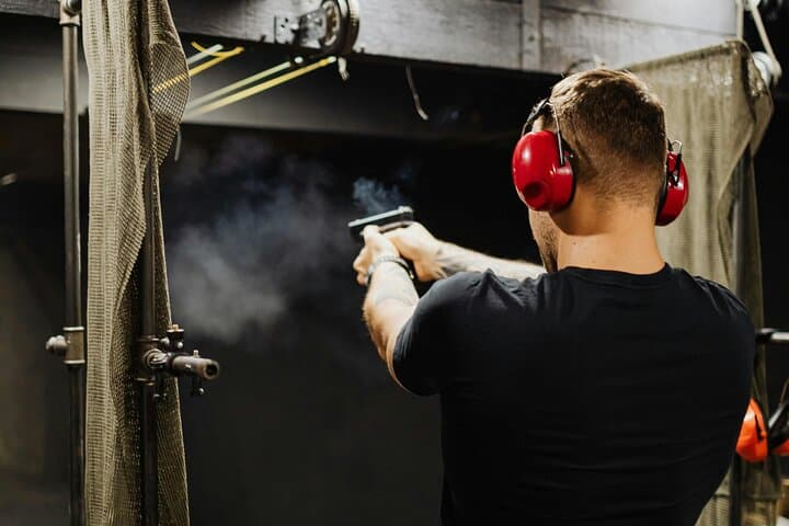 #1 Bestseller Gun Shooting Package with Hotel Transfers Wroclaw