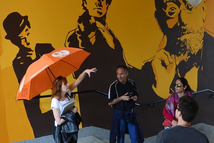 Ludwik Zamenhof (Esperanto language creator) mural
