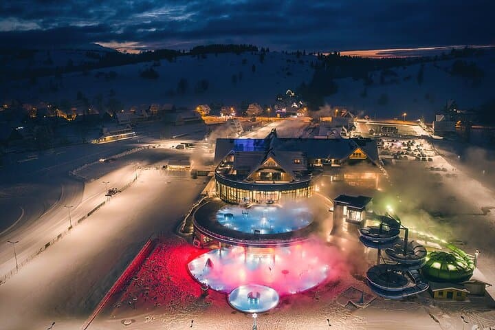 Zakopane day trip with Thermal Pools hotel pick-up small van